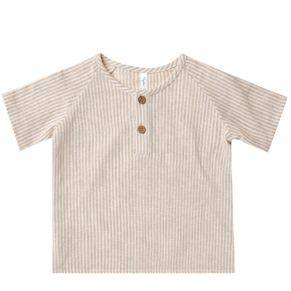 Rylee + cru Ziggy Shirt and short set || Sand Stripe
Bermuda Short